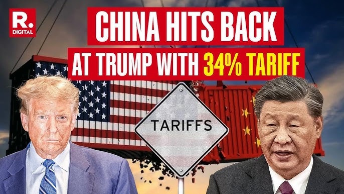 Perang Tarif Antara Amerika Syarikat dan China (setakat 9 April 2025)